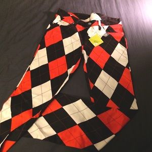 Harlequin Plaid Jeans