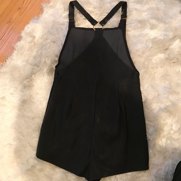 LF Pleather Overalls - Picture 8 of 10