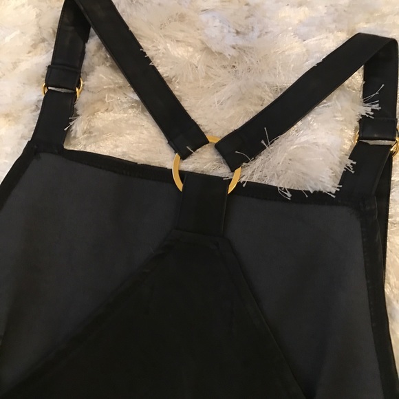 LF Pleather Overalls - Picture 9 of 10