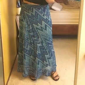 Covington flowing skirt