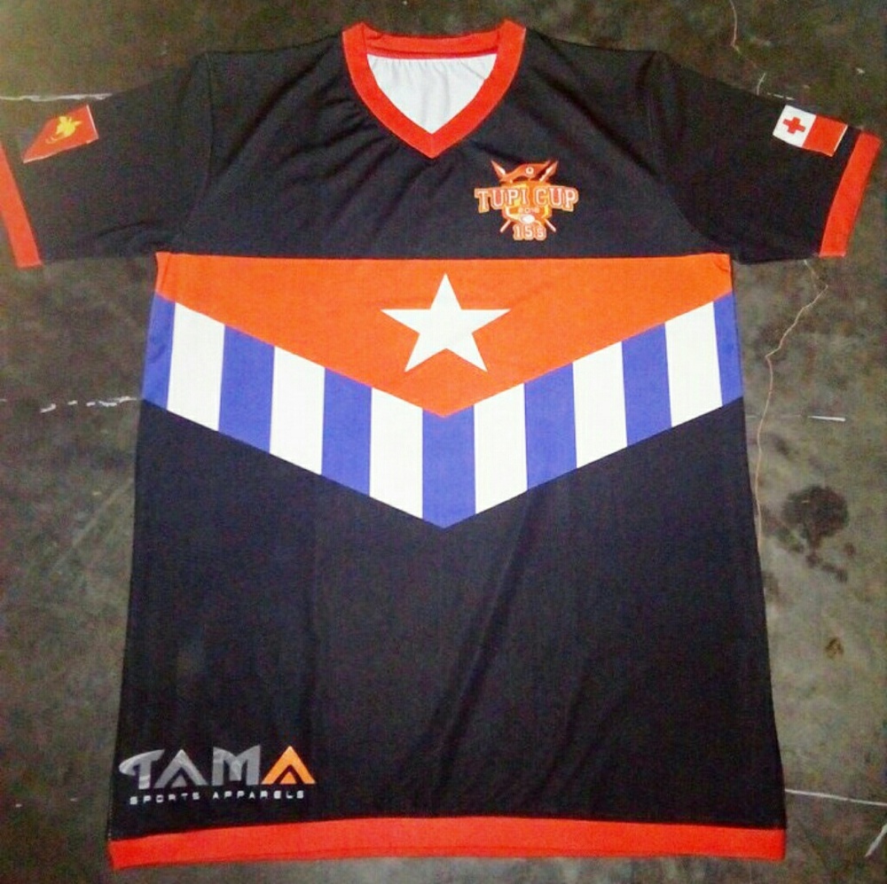 Sublimation v neck jerseys t shirt