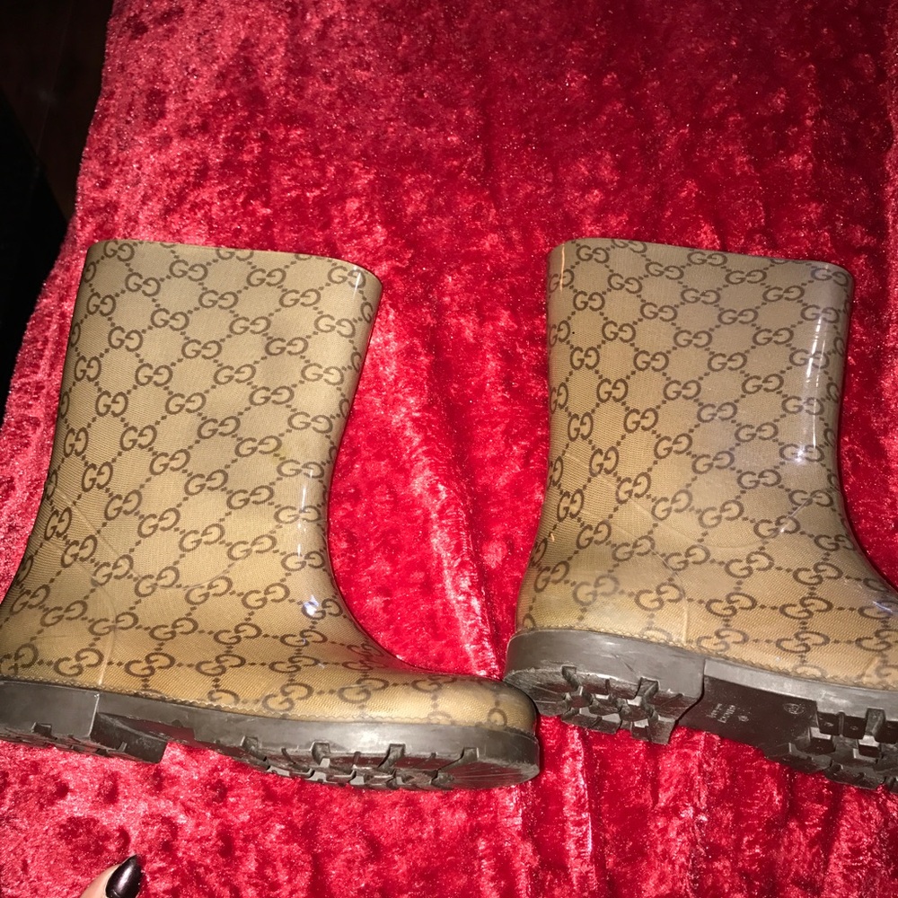 Kids Authentic Gucci Rainboots