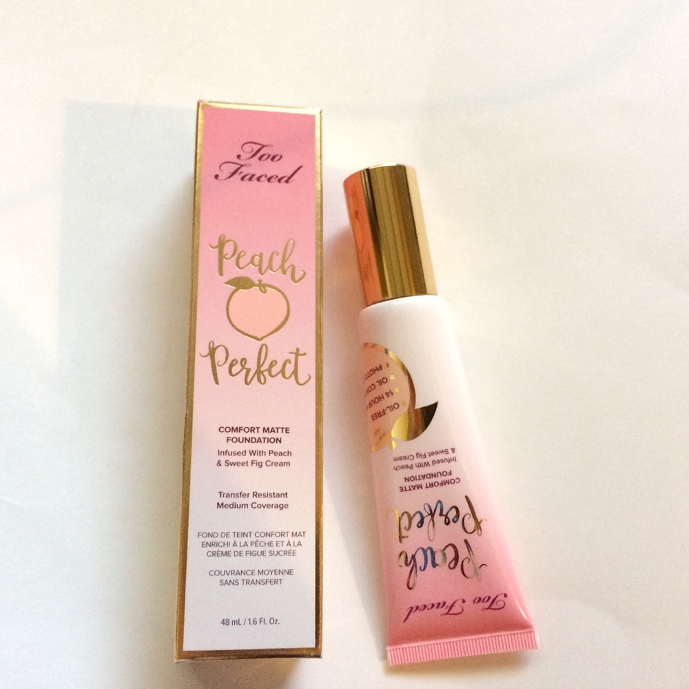 Peach perfect foundation