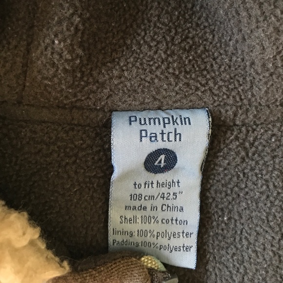 Pumpkin Patch flannel jacket - Picture 4 of 5