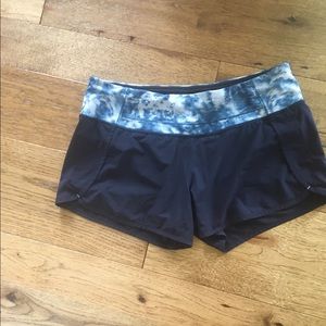 Lululemon speed shorts
