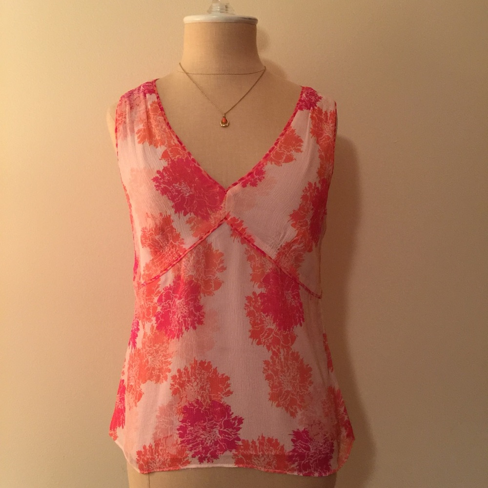 Ann Taylor Silk Shell - Picture 2 of 8