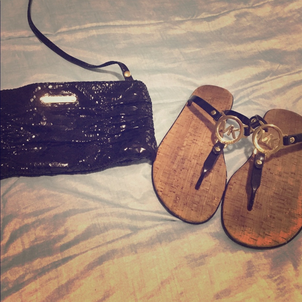 Purse & sandals MK