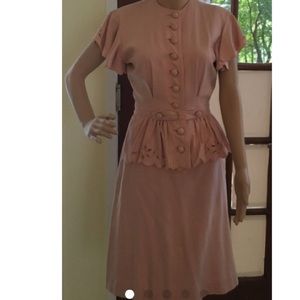 1940s Day Dress