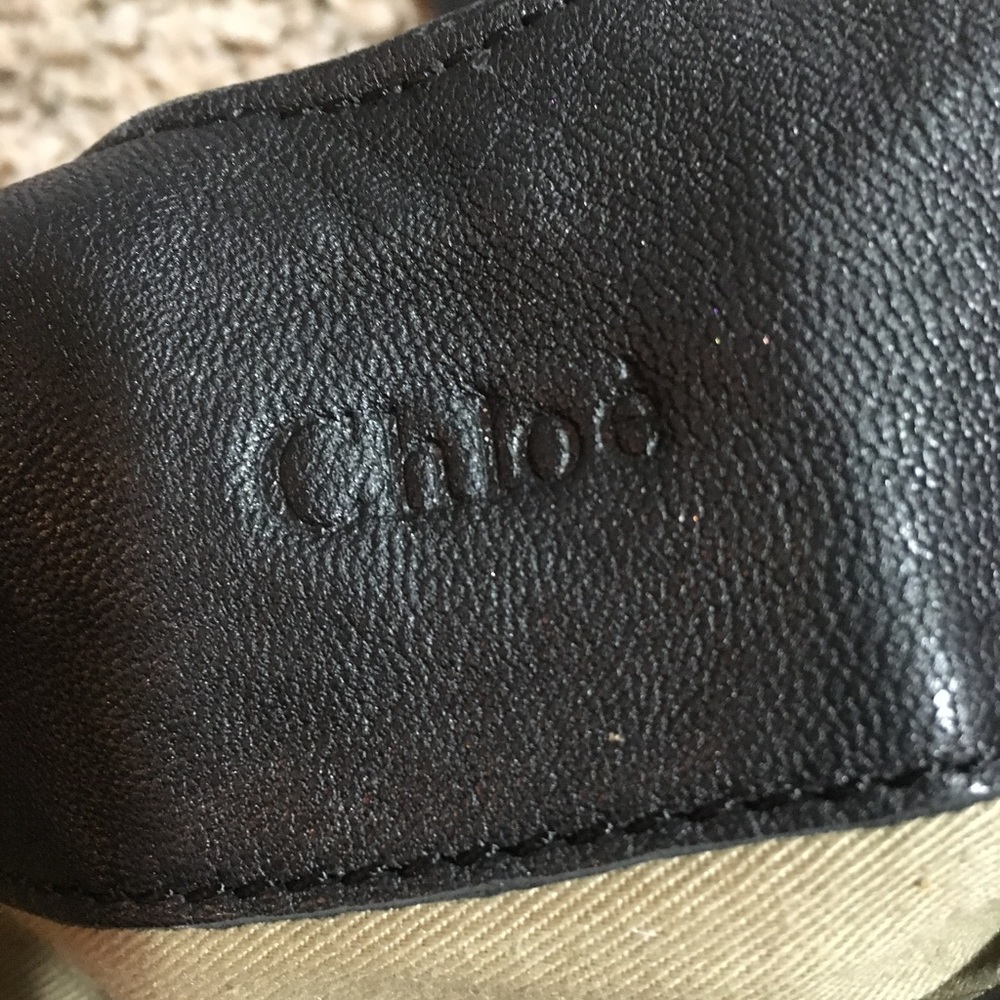 Chloe black Silverado purse small leather - Picture 4 of 8