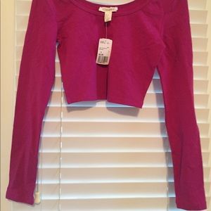 Forever 21 Crop too long sleeve