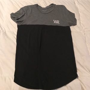 Young and reckless back and gray shirt size small