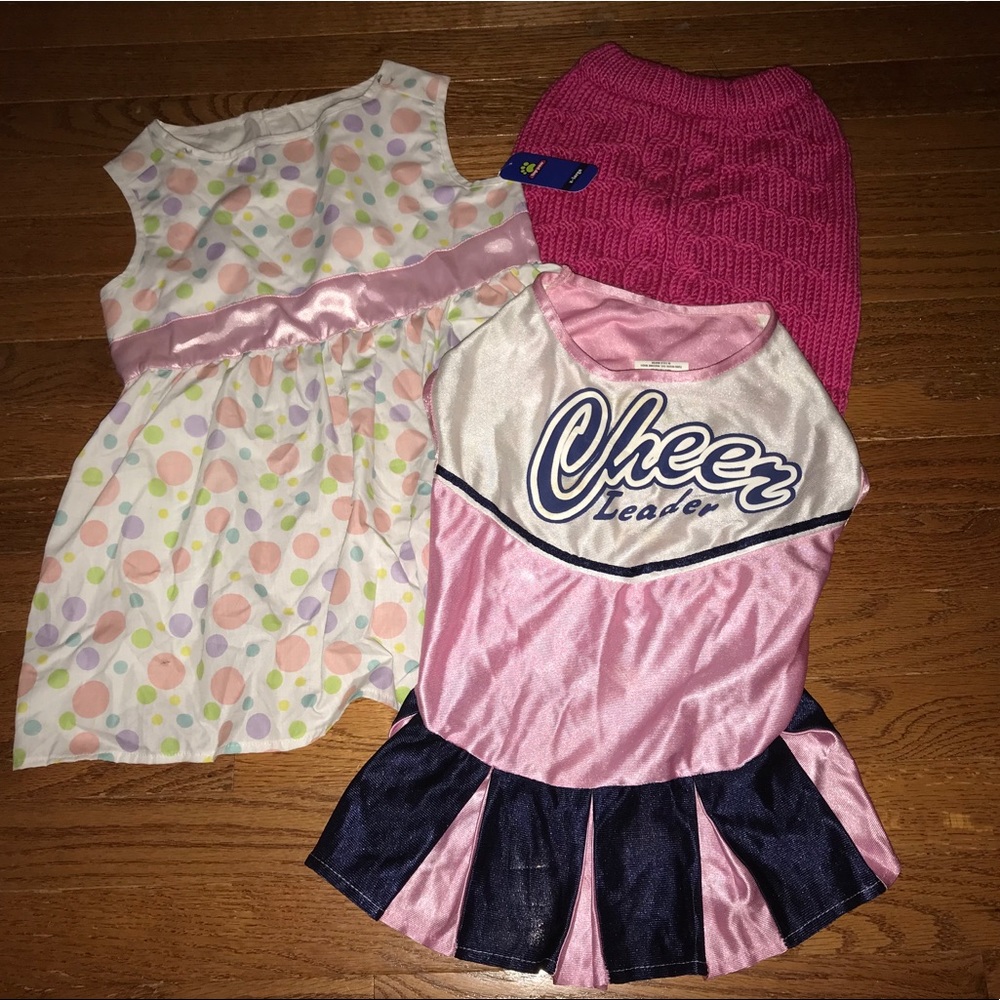 Set of Three Halloween / Holiday Costumes for Dogs