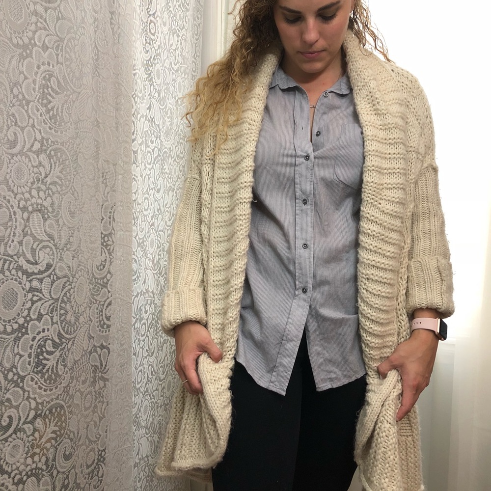 Anthropologie cocoon sweater