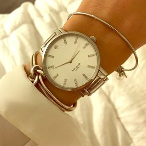 kate spade sterling silver watch