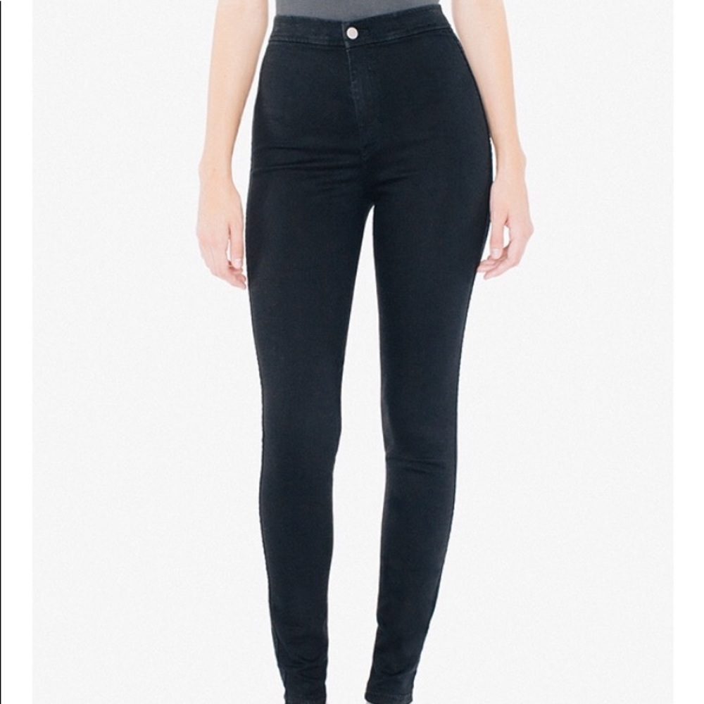 Black American Apparel Easy Jean