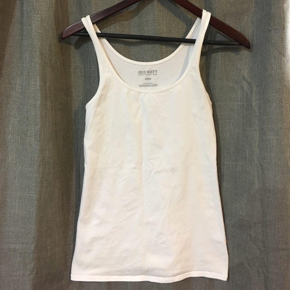 Old Navy white tank top