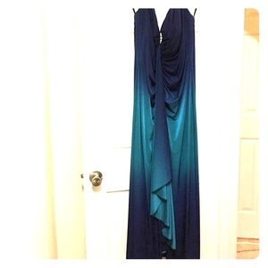 Onyx Nite Embellished Floor-Length