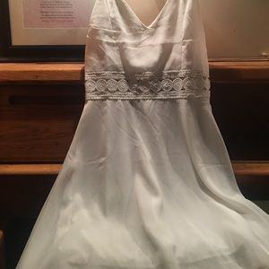 Lace white sun dress!