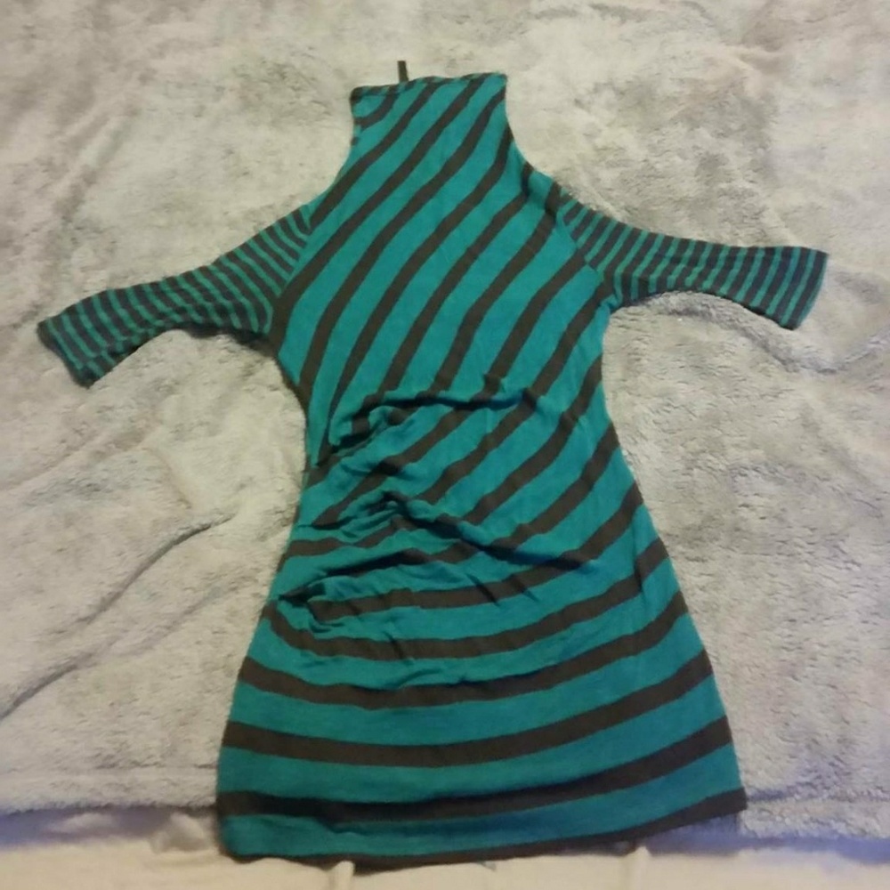 Turtleneck tunic.