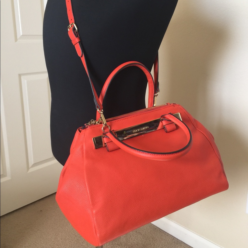 Vince Camuto Double Zip Cross Bag