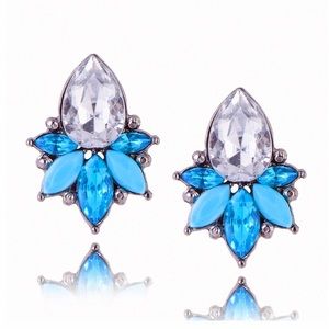 ☀️ Lovely "Dripping Blue" Earrings