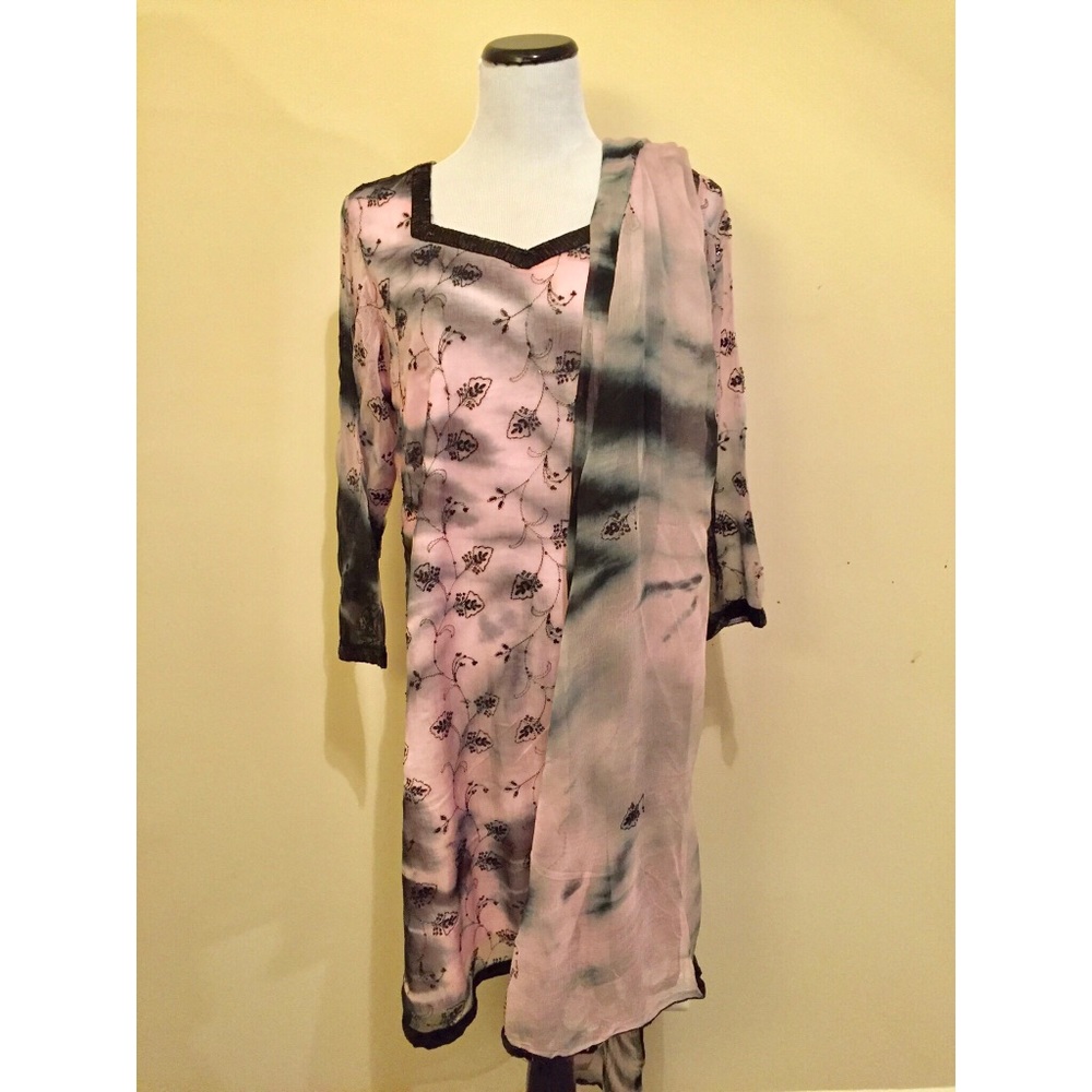 Chiffon Salwar Kameez and Dupatta
