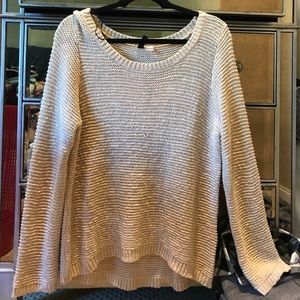 Cream colored sweater