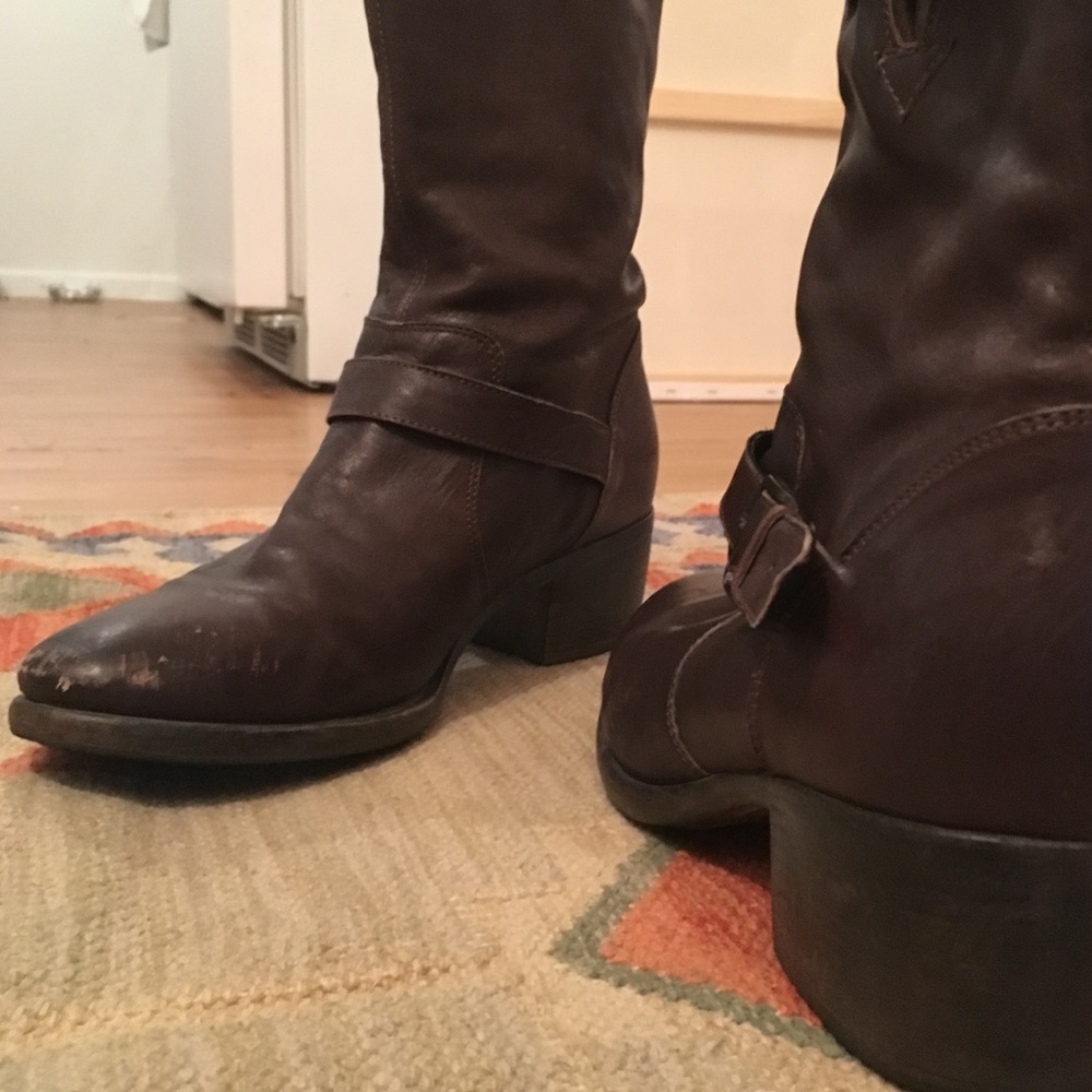 UGG Collection Leather Booties - Picture 4 of 6