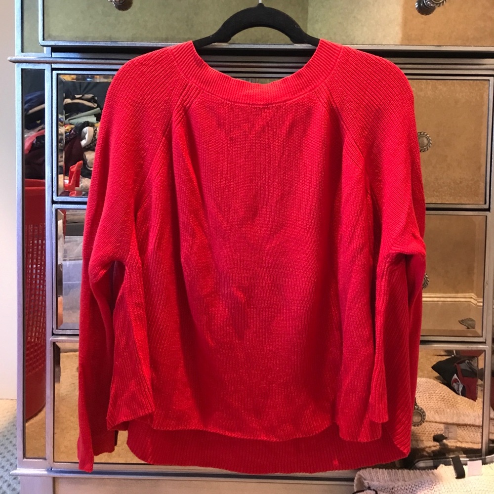 Red sweater