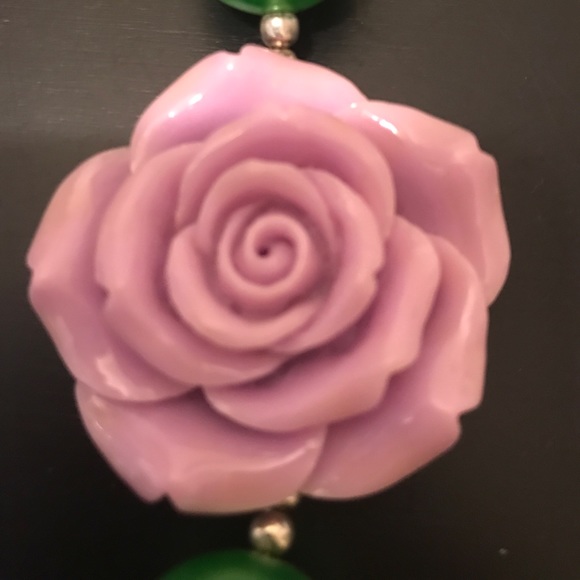 Girls Rose necklace - Picture 6 of 8