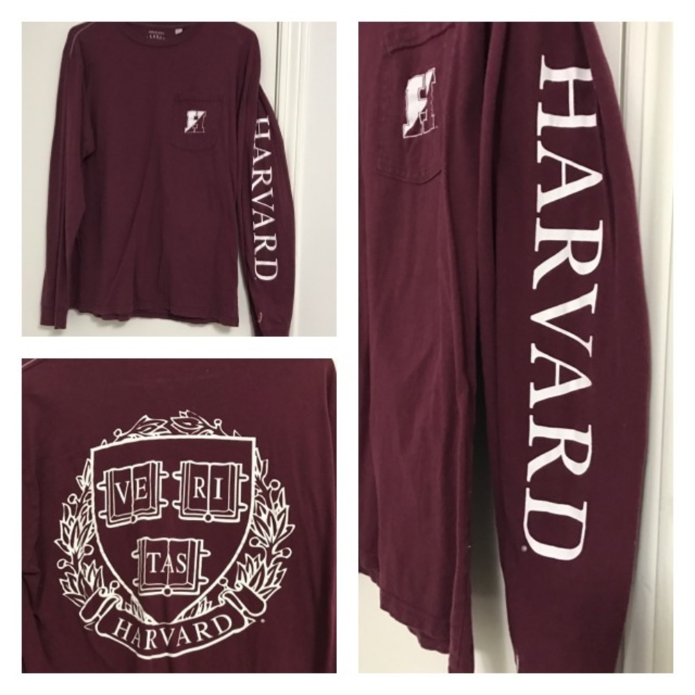 Harvard long sleeve tshirt