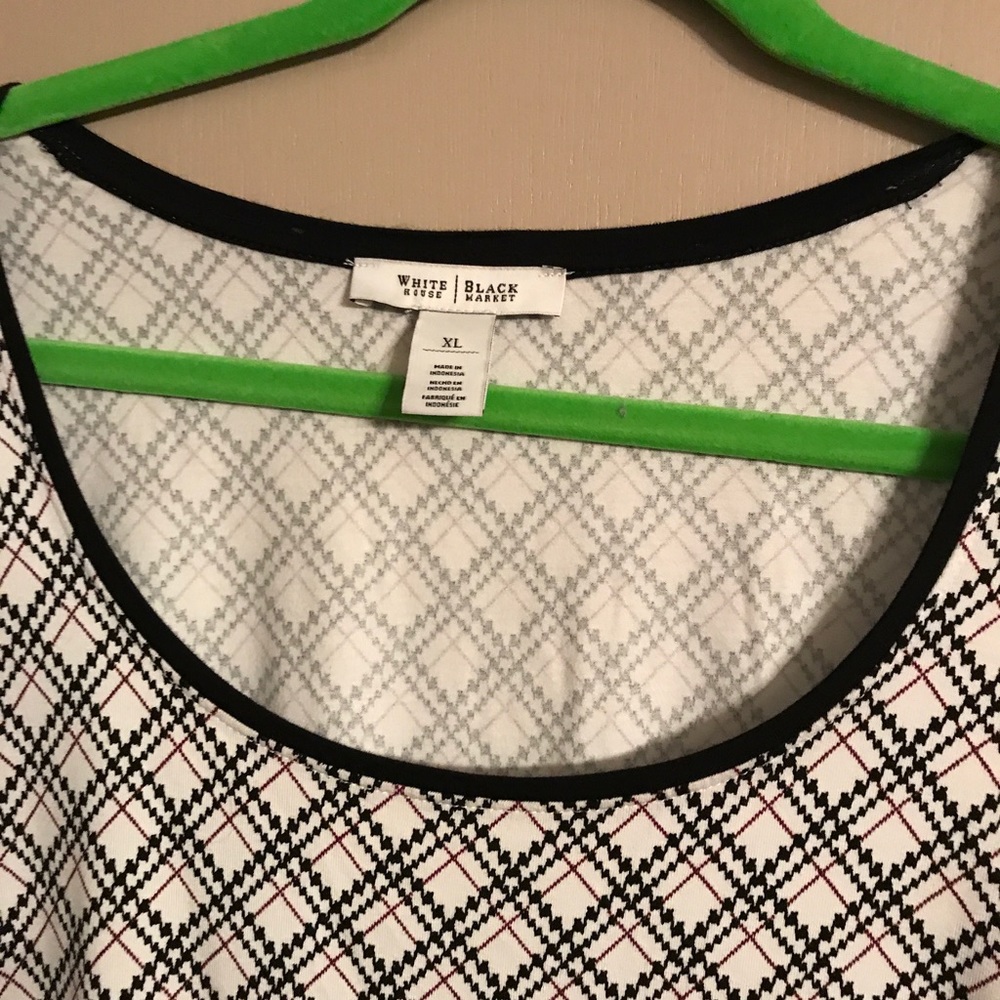 WHBM Burberry Plaid Shirt