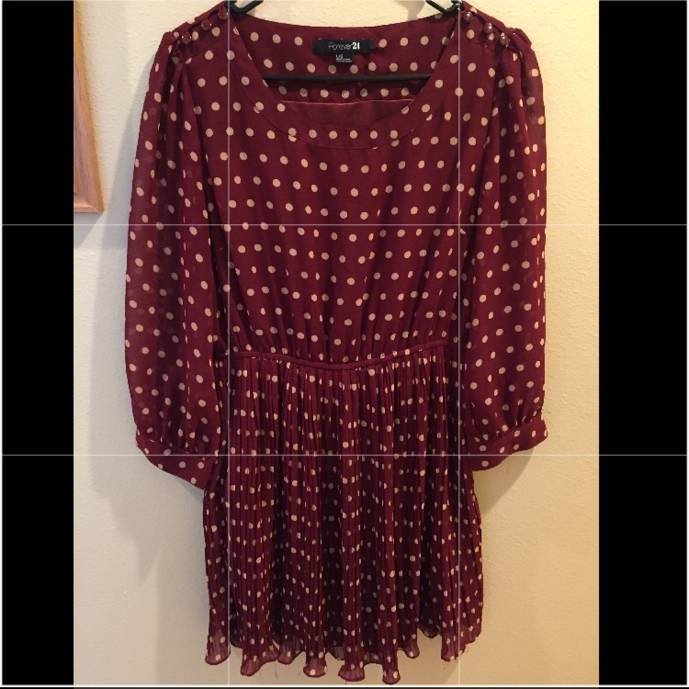 Forever 21 Polka Dot Dress