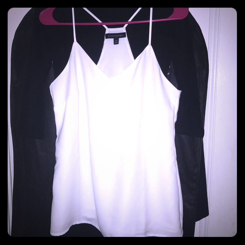 Banana republic silk lined tank