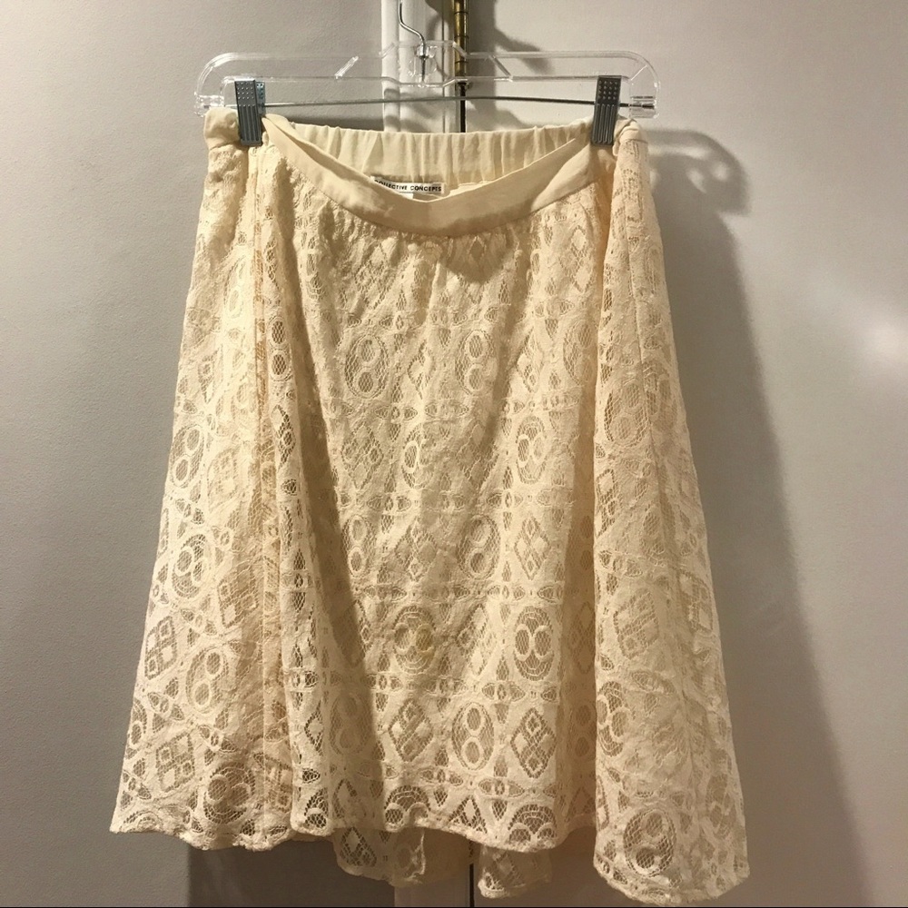 Beauty lace skirt