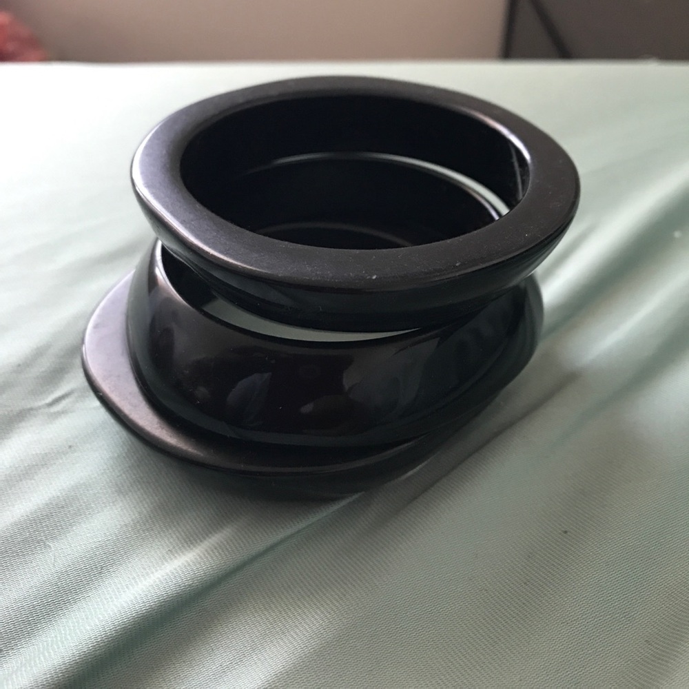 Black bangles