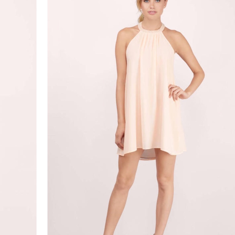 Tobi blush serenity shift dress