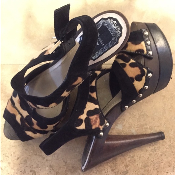 Christian Dior Leopard Heels - Picture 3 of 6