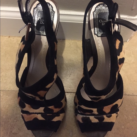 Christian Dior Leopard Heels - Picture 5 of 6