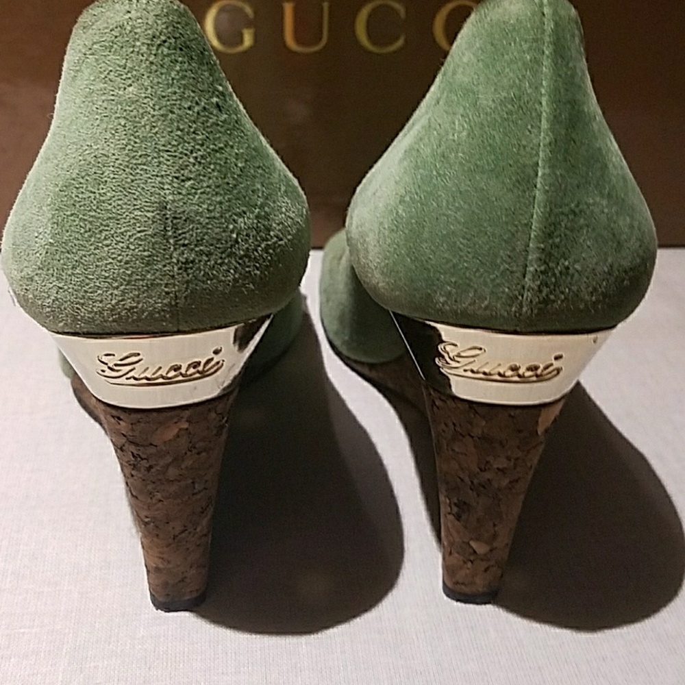 Gucci wedge shoe