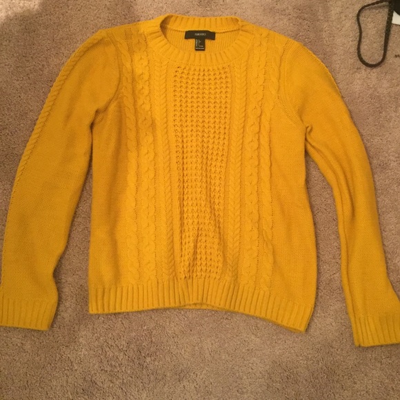 Forever 21 Sweaters - EUC Gold sweater