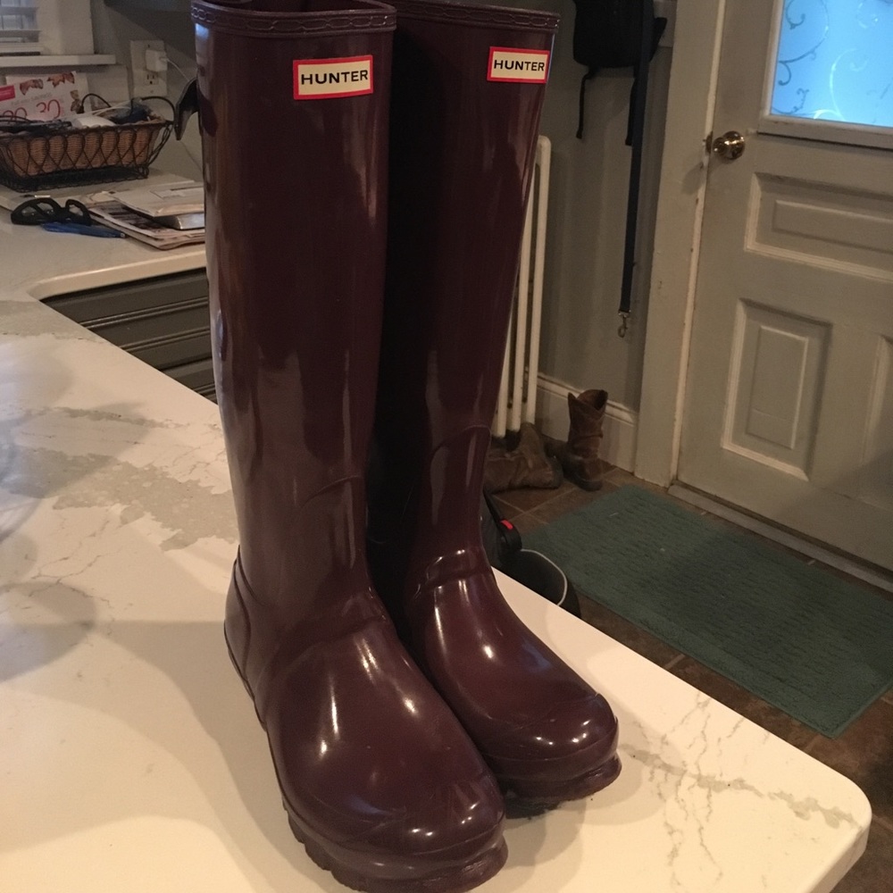 Hunter rain boots