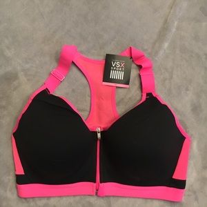 Victoria's Secret zip front sports bra