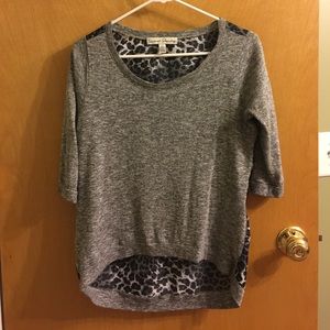Gray High Low Top - EUC