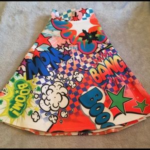 Comic Book Skater Skirt