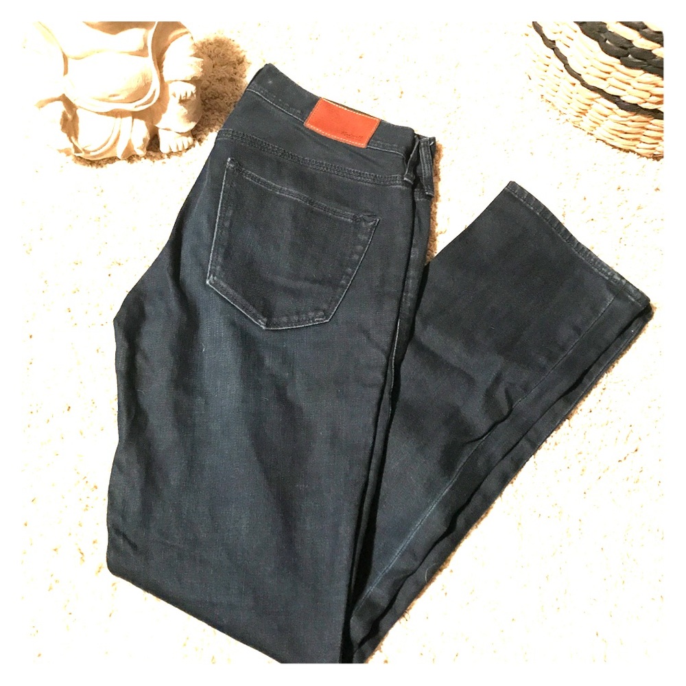 Madewell rail straight leg jeans