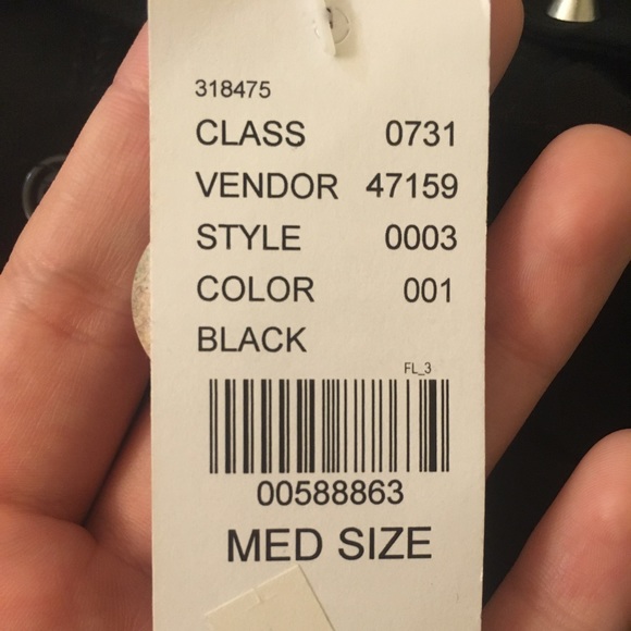 Sheer black blouse with silver studded collar (M) - Picture 2 of 2