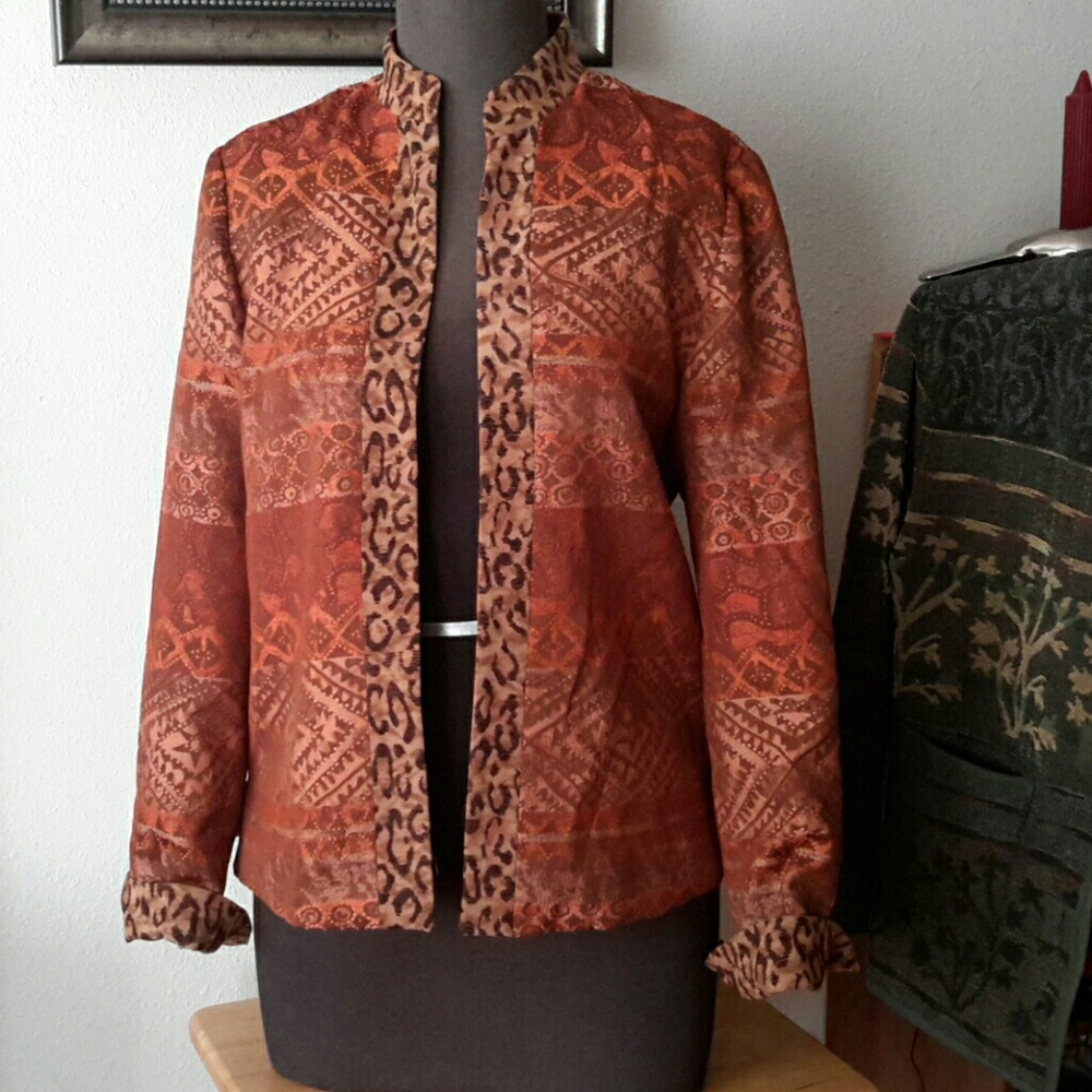 Coldwater Creek Reversible Jacket M