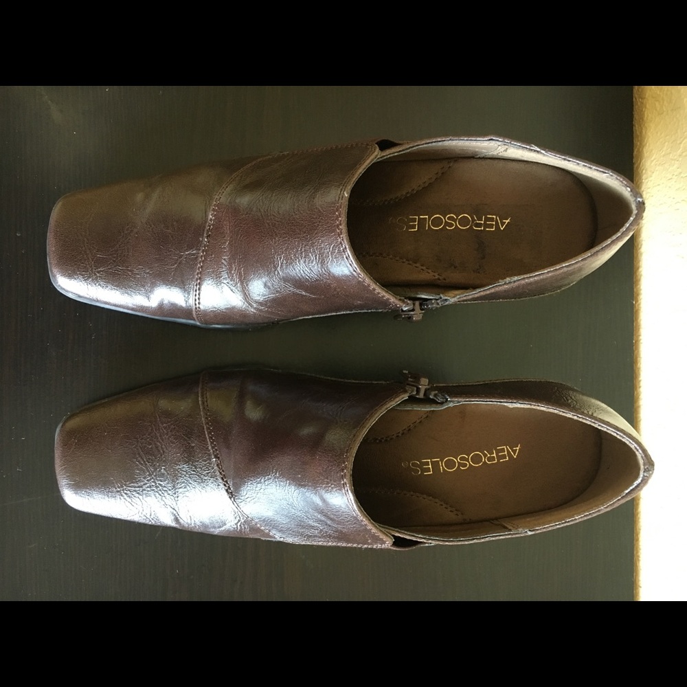 Aerosole ankle heel boots