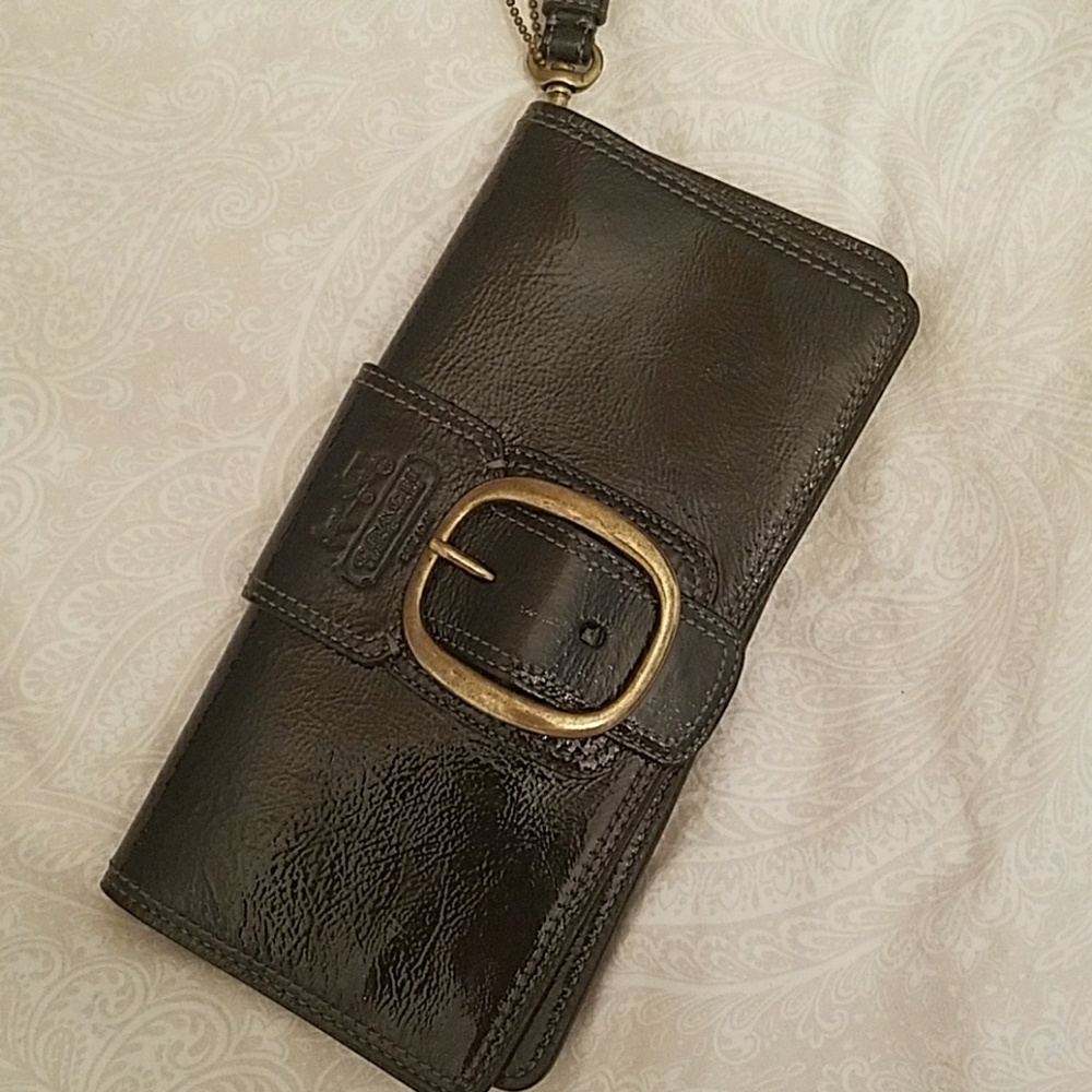 Coach leather wallet